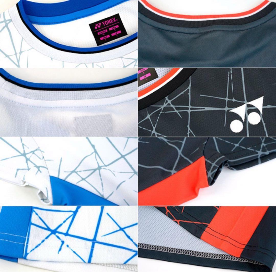 YONEX ユニ ゲームシャツ NTT東日本モデル ホワイト 011 Ｌサイズ