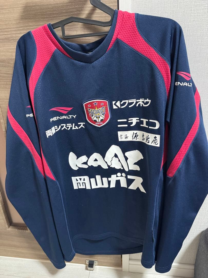 ファジアーノ岡山　トレーニングウェア