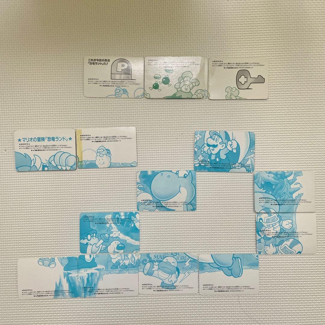 スーパーマリオバッグガム トップサン カード 45枚 空箱 BOX 5個