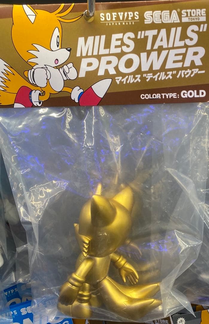 sofvips ソフビ ソニック ゴールド セガストアトーキョー限定