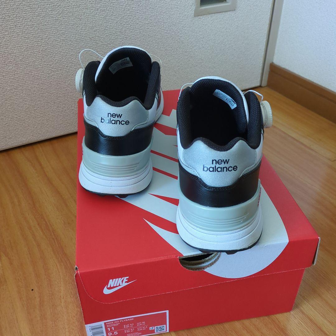 New Balance 574 ブラック/ホワイト