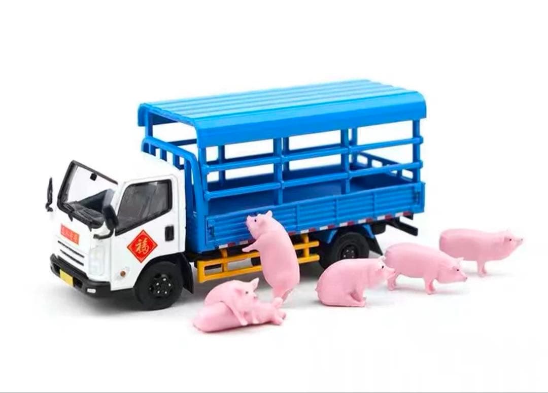 1/64ミニカー　キャリー　養豚トラック