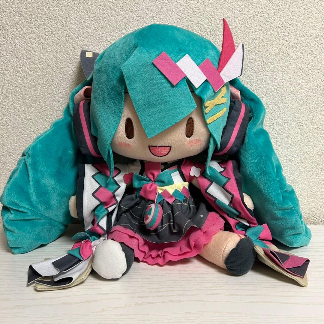 さ*ん様 初音ミク マジカルミライ2020 夏まつり ふわふわぬいぐるみ(L)