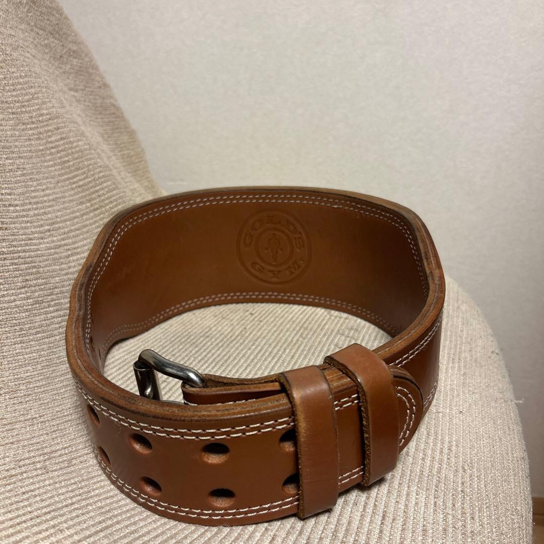 ゴールドジム(GOLD`S GYM) プロレザーベルト サイズ S