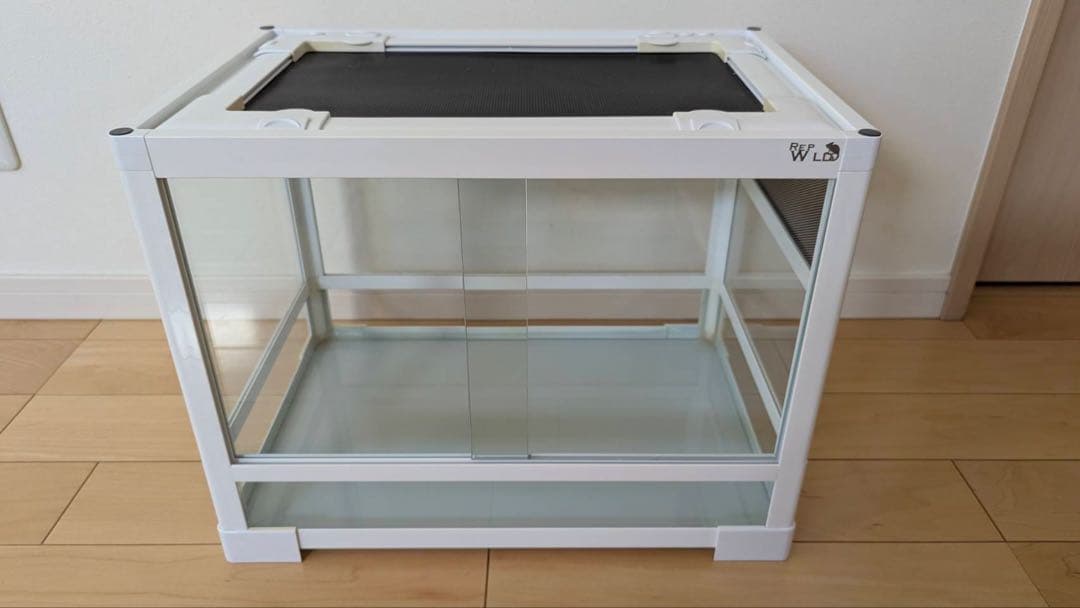 【飼育セット/取説付】パンテオン　ケージ（ホワイト） WH4535 飼育セット