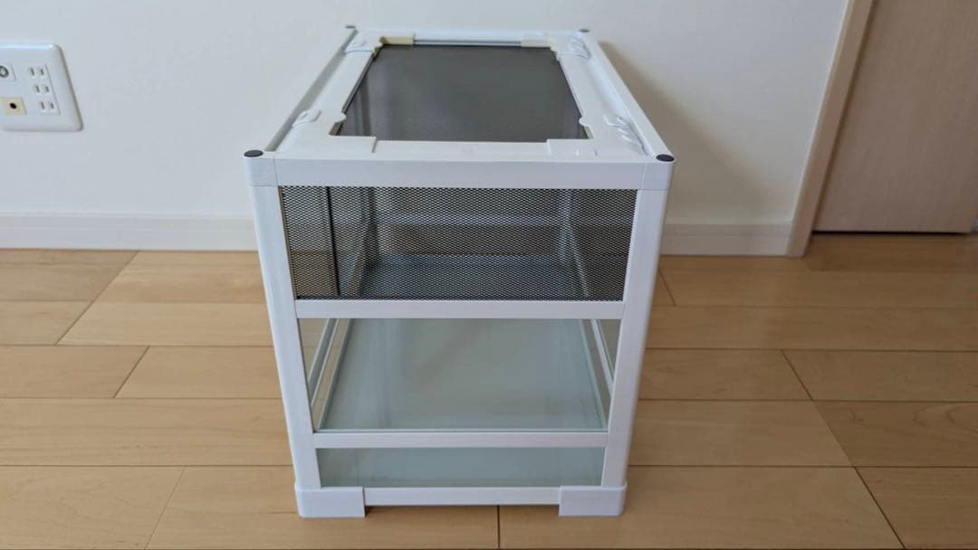 【飼育セット/取説付】パンテオン　ケージ（ホワイト） WH4535 飼育セット