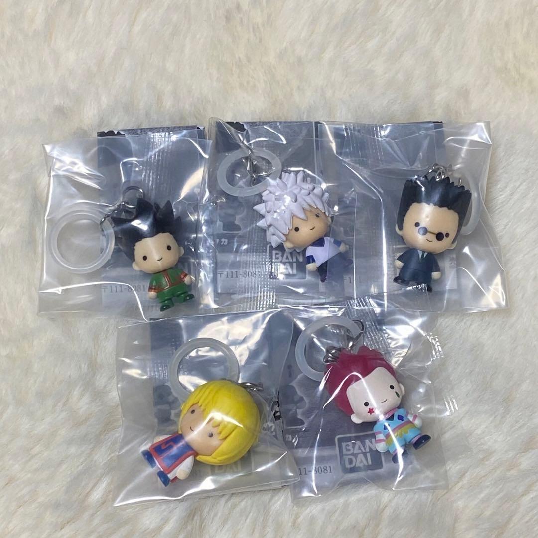 HUNTER×HUNTER めじるしアクセサリー　全5種　コンプリート