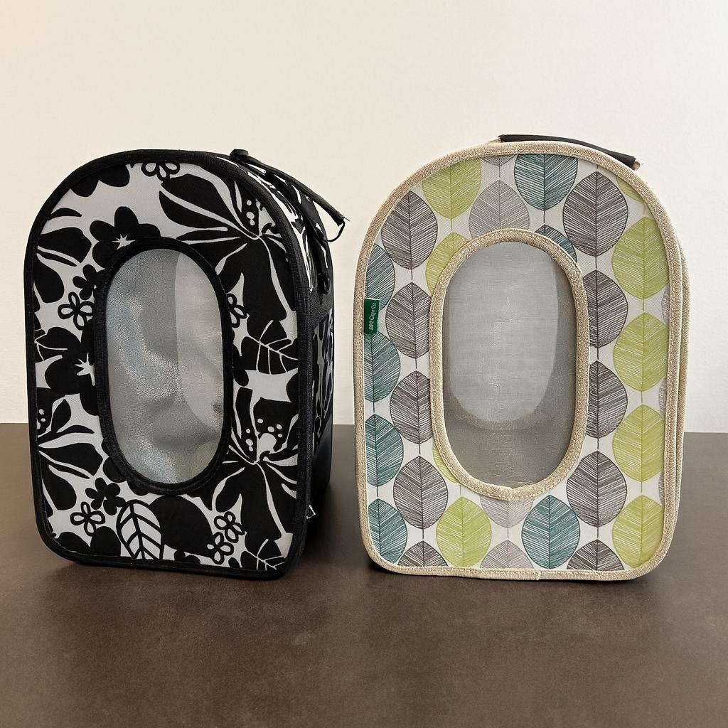 [ブラック/S] バードキャリー 鳥籠 Sサイズ ブラック 鳥用キャリー