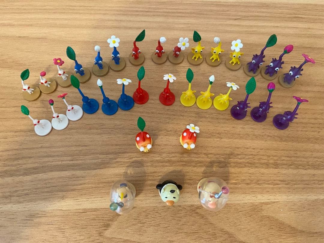 ピクミン2 フィギュア　オリマー　ルーイ　社長　各ピクミン