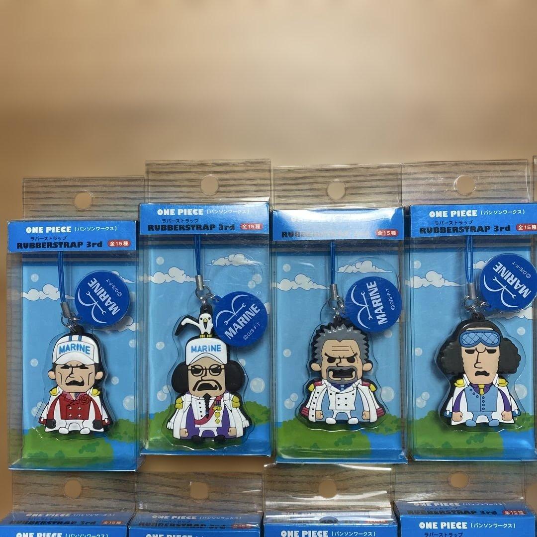 ONE PIECE バンソンワークスRUBBERSTRAP 3rd 全15個