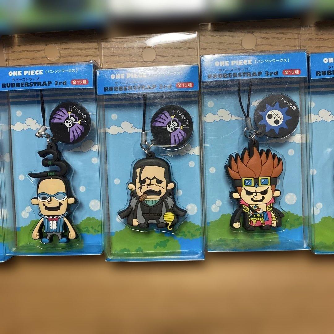 ONE PIECE バンソンワークスRUBBERSTRAP 3rd 全15個