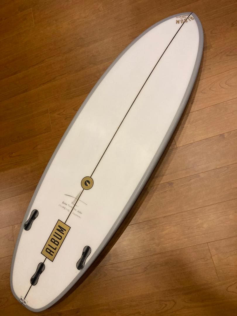 ALBUMアルバムサーフボード美品5'5\"SaberToothテイクオフ激速