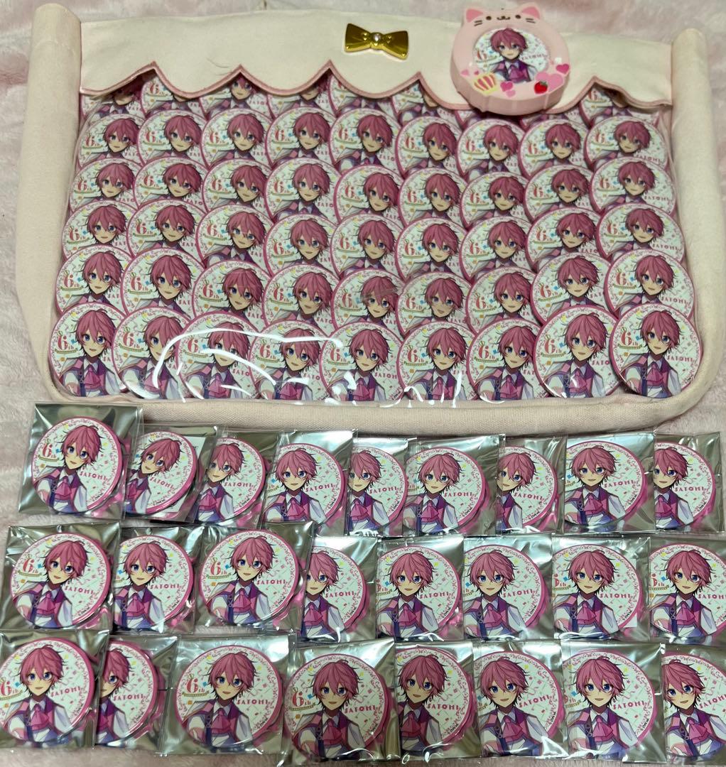 キャラクター缶バッジ 50個セット