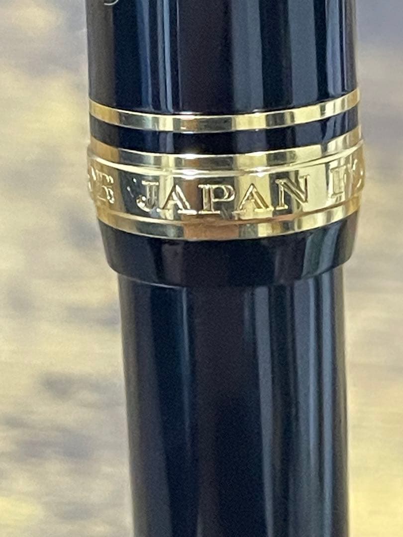 長刀研ぎ　NAG　旧型ニブ　セーラー　万年筆　ゴールド×ブラック　SAILOR