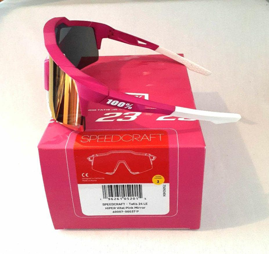 100% Speedcraft タティス 2024 ワンハンドレッド サングラス