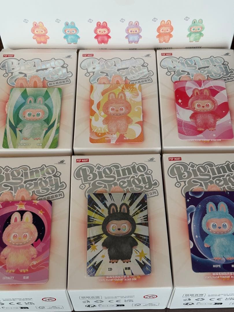 THE MONSTERS Big into Energy 新作LABUBUラブブ