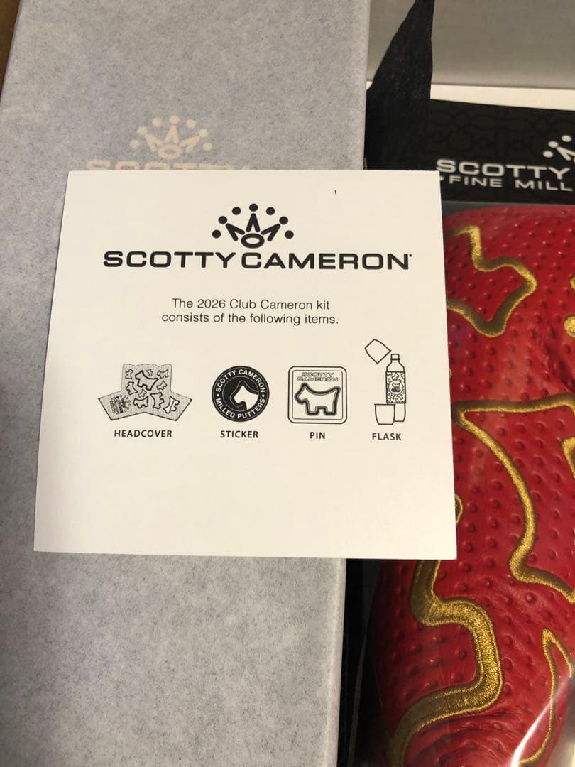 SCOTTY CAMERON 2026 年クラブキャメロンキット