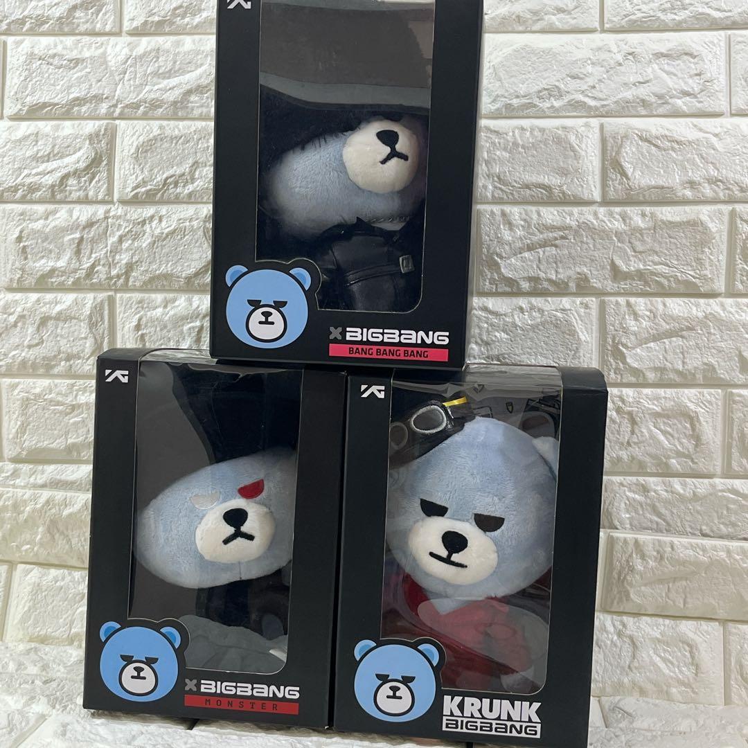 激レア　BIGBANG KRUNK ぬいぐるみ　TOP セット　バラ売り不可