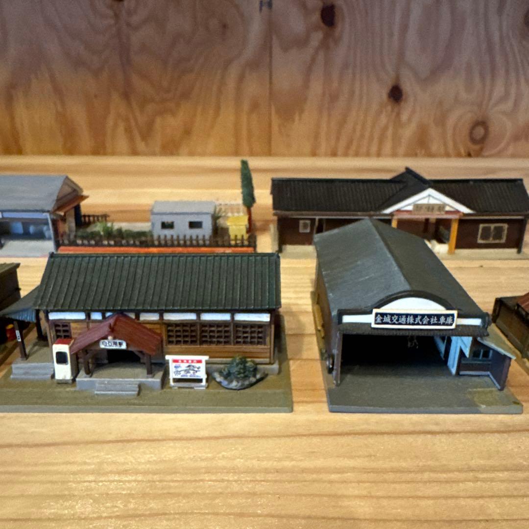 Nゲージ★トミーテック　ジオコレ　昭和の風景ミニジオラマ　ジャンク扱い