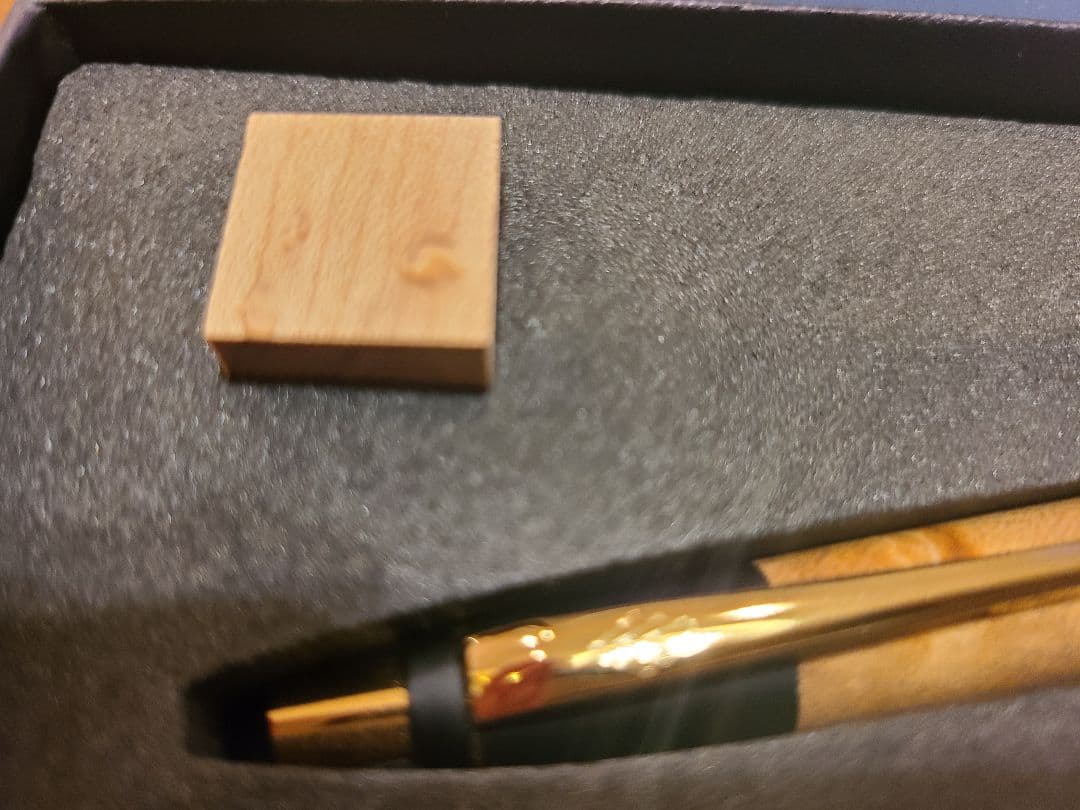 野原工芸 バーズアイメイプル シャーペン　0.5