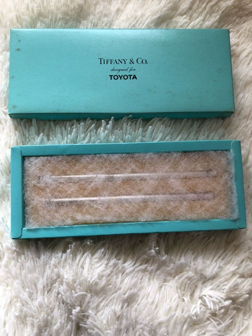さらにお値下げ！限定！ティファニー・トヨタ シャーペンとボールペンセット