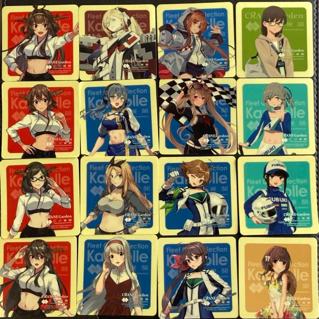 艦これ FSW2024コラボ　シール　16種コンプリートセット