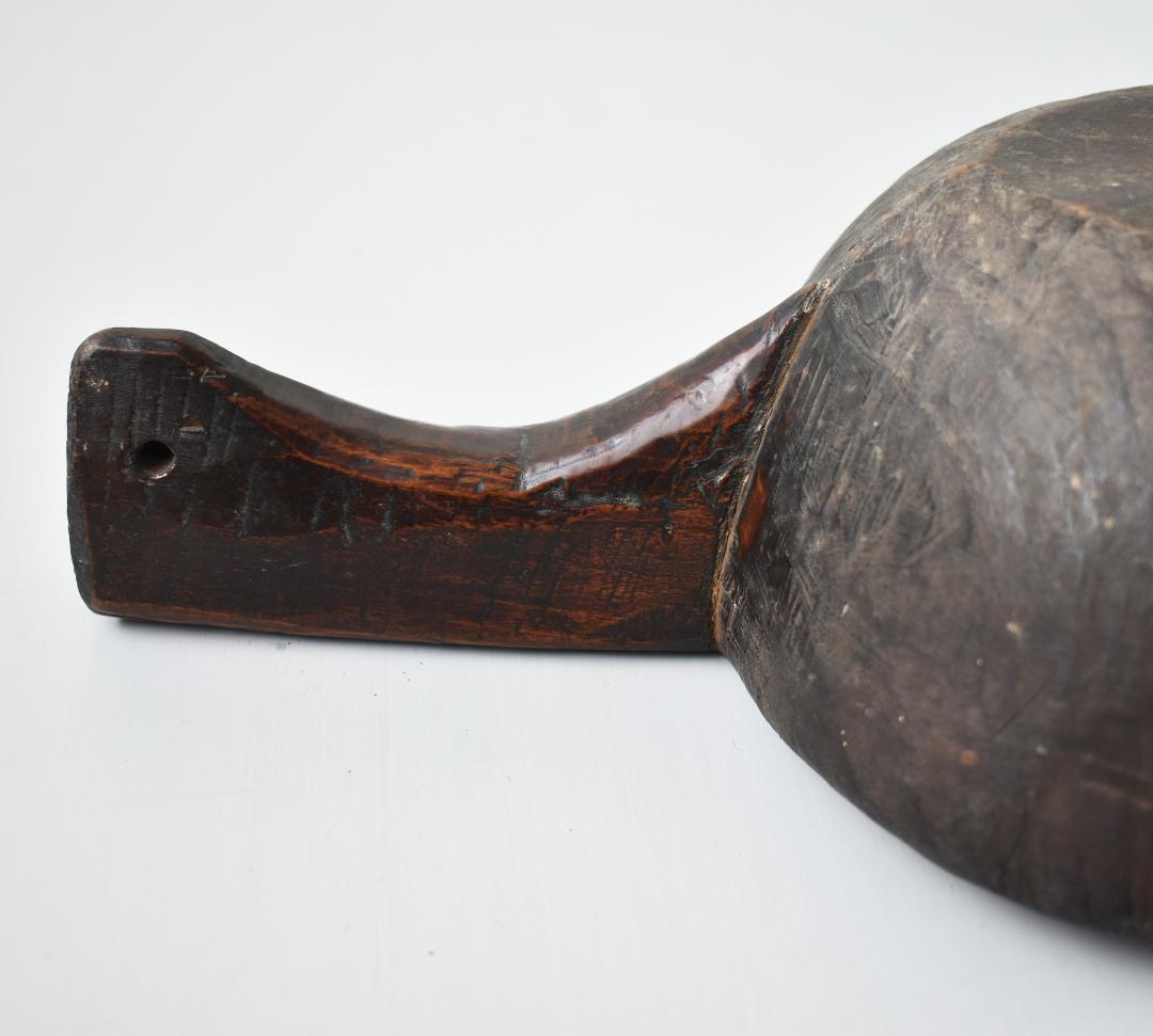 李朝時代 木製 柄杓 19世紀頃 済州島 韓国 朝鮮 高麗 古道具工芸民藝民芸