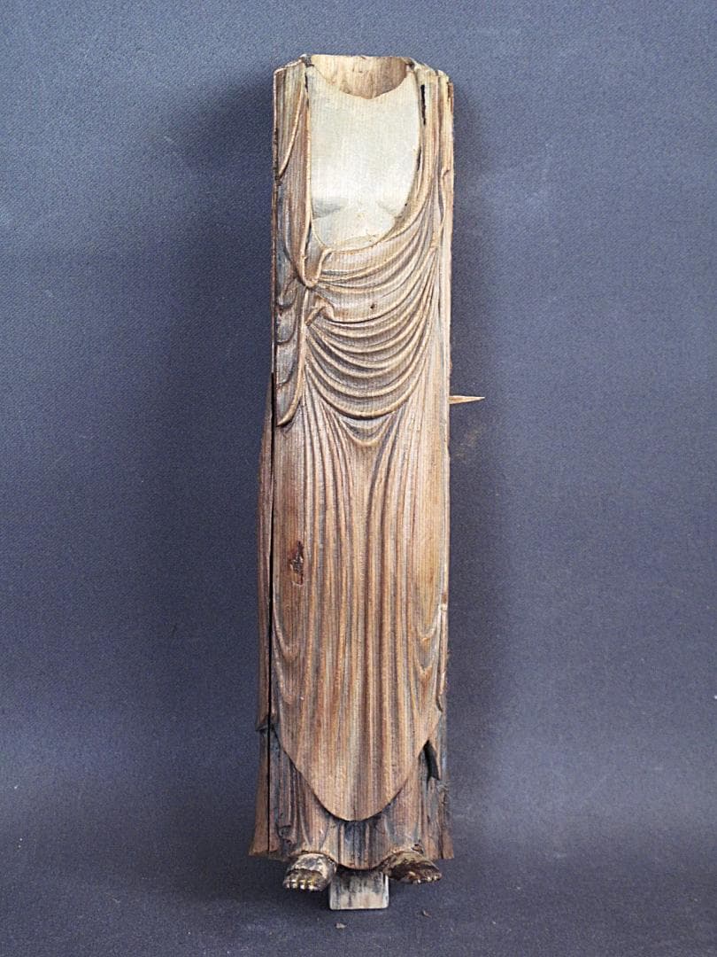 珍しい像!!『玉眼寄木造り 分解 阿弥陀如来像』総高30㎝ 像高26.5㎝