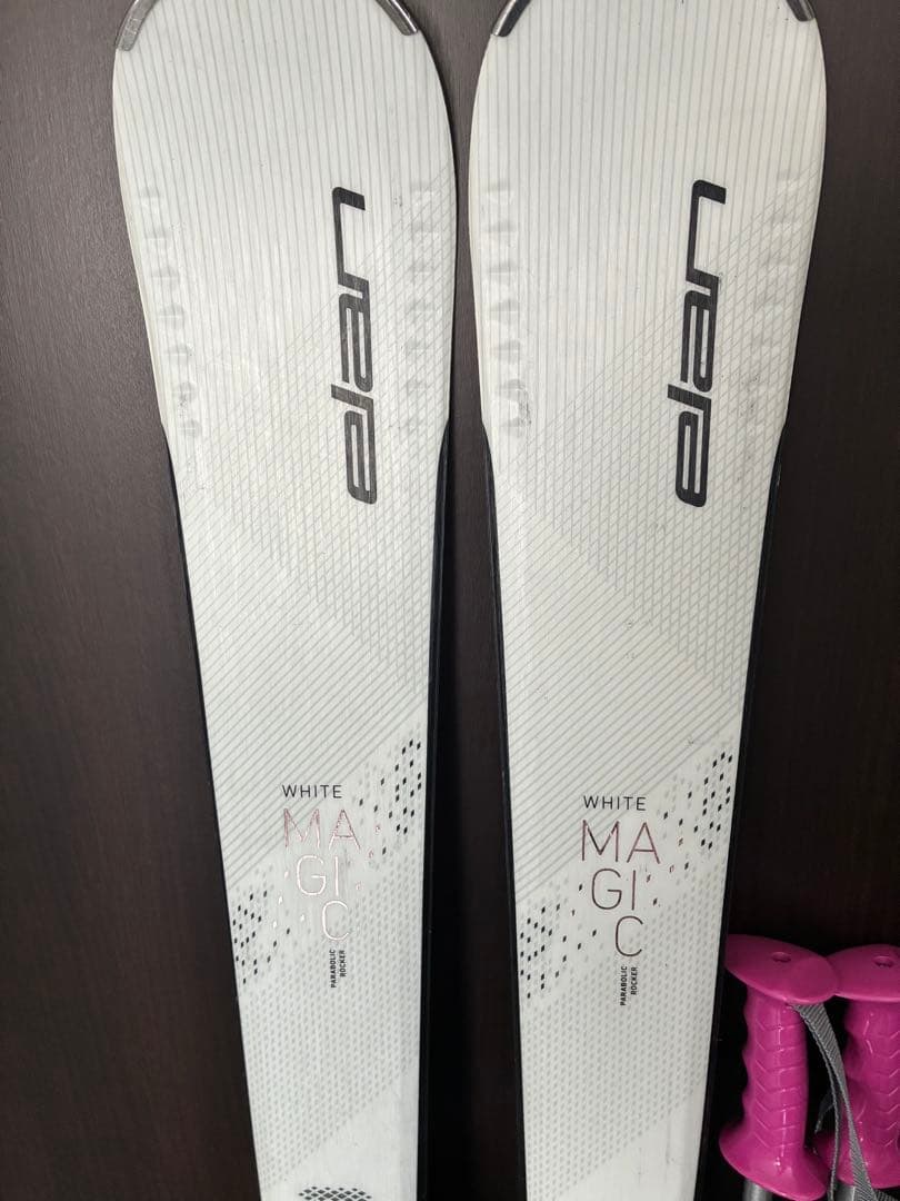 使用4回【美品 】elanスキー146 ホットワックス済 サロモン105 即滑走