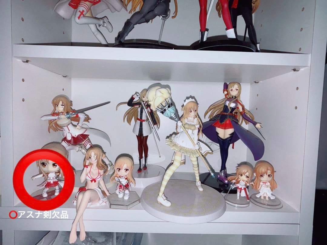 ソードアート・オンライン SAO アスナ フィギュア まとめ売り 一番くじ 電撃