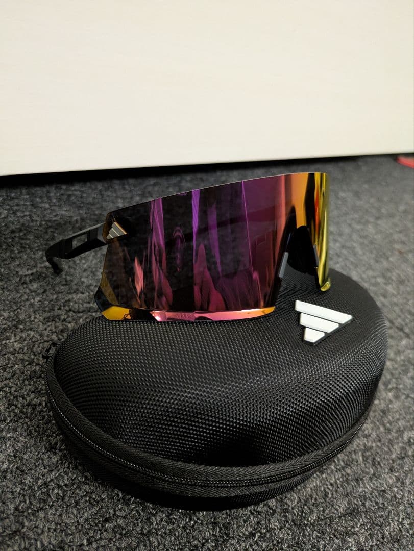 【箱根駅伝】adidas スポーツサングラス DUNAMIS 偏光 激レアカラー