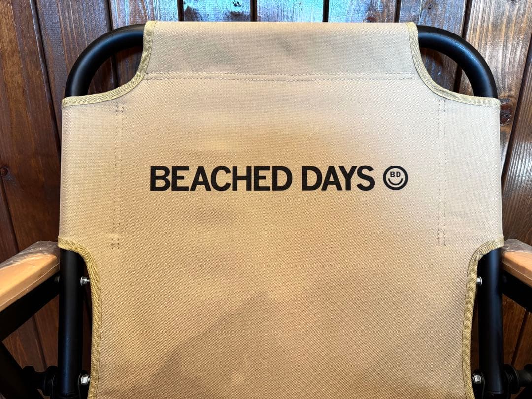 新品未使用BEACHED DAYS アウトドアチェア ベージュ