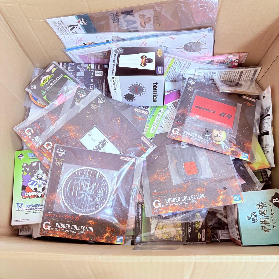 140サイズ 16kg 200点以上 アニメグッズ 一番くじ 下位賞 まとめ売り