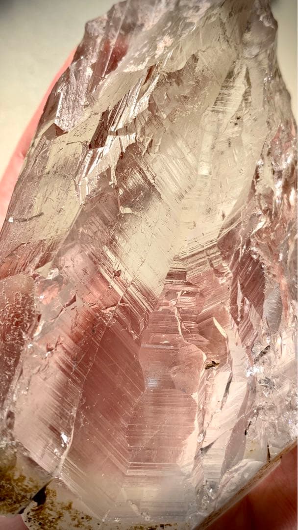 宝物に！透明なヒマラヤ水晶/ウォーターエッチング