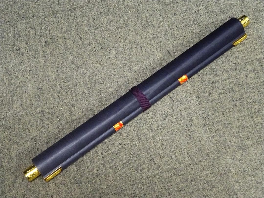 掛軸『西国三十三ヶ所御朱印』仏画 絹本 無地箱 二重箱付 掛け軸 p090512