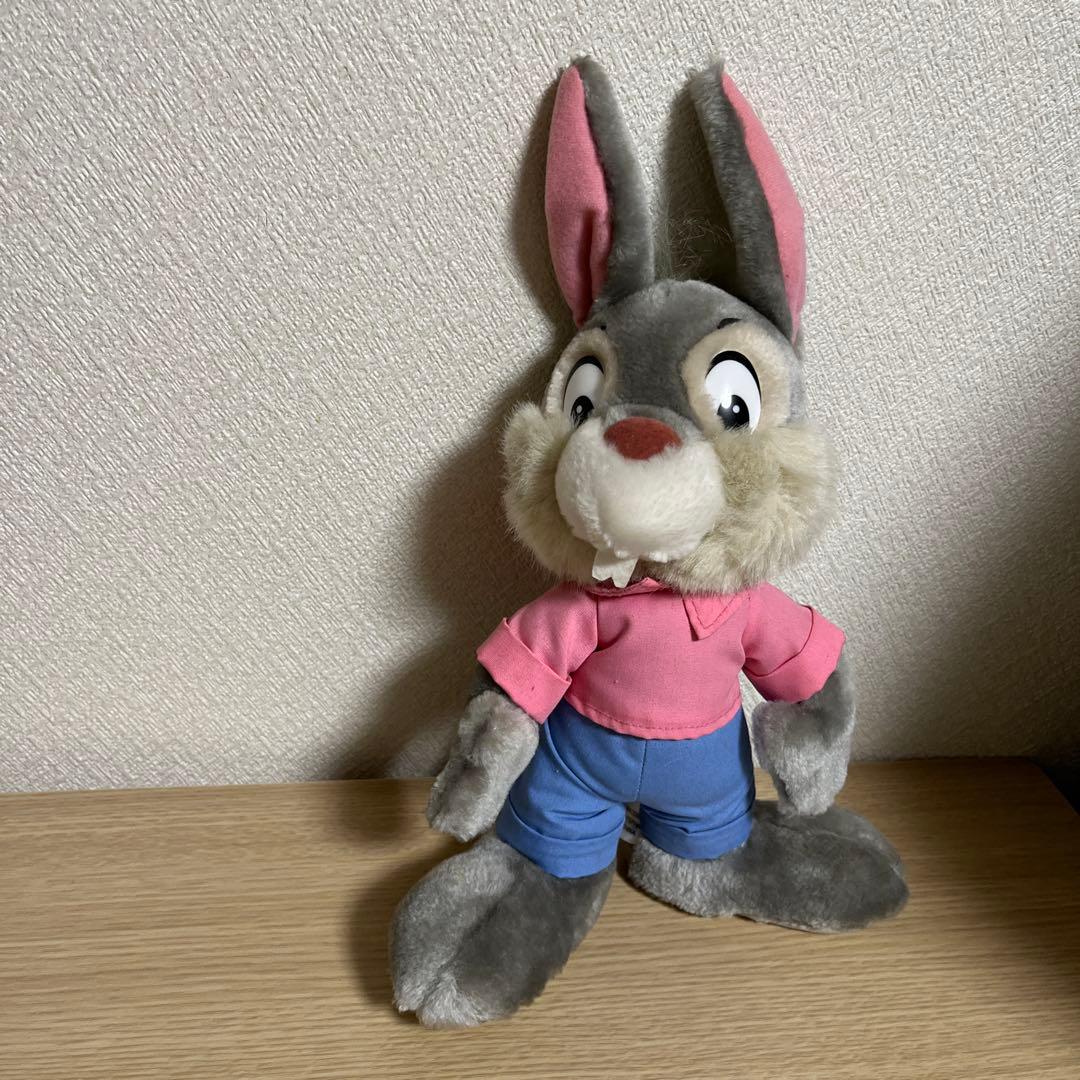希少　レトロ　ディズニーウサギどんぬいぐるみ