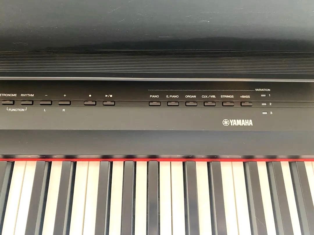 Yamaha 電子ピアノ X型スタンド付き　P-125B