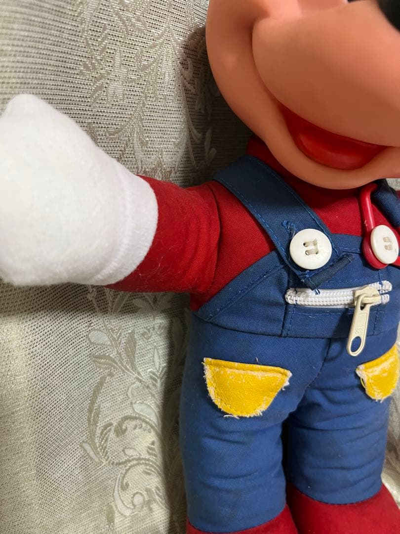 ヴィンテージ　レトロ　レアミッキーマウス ぬいぐるみ オーバーオール