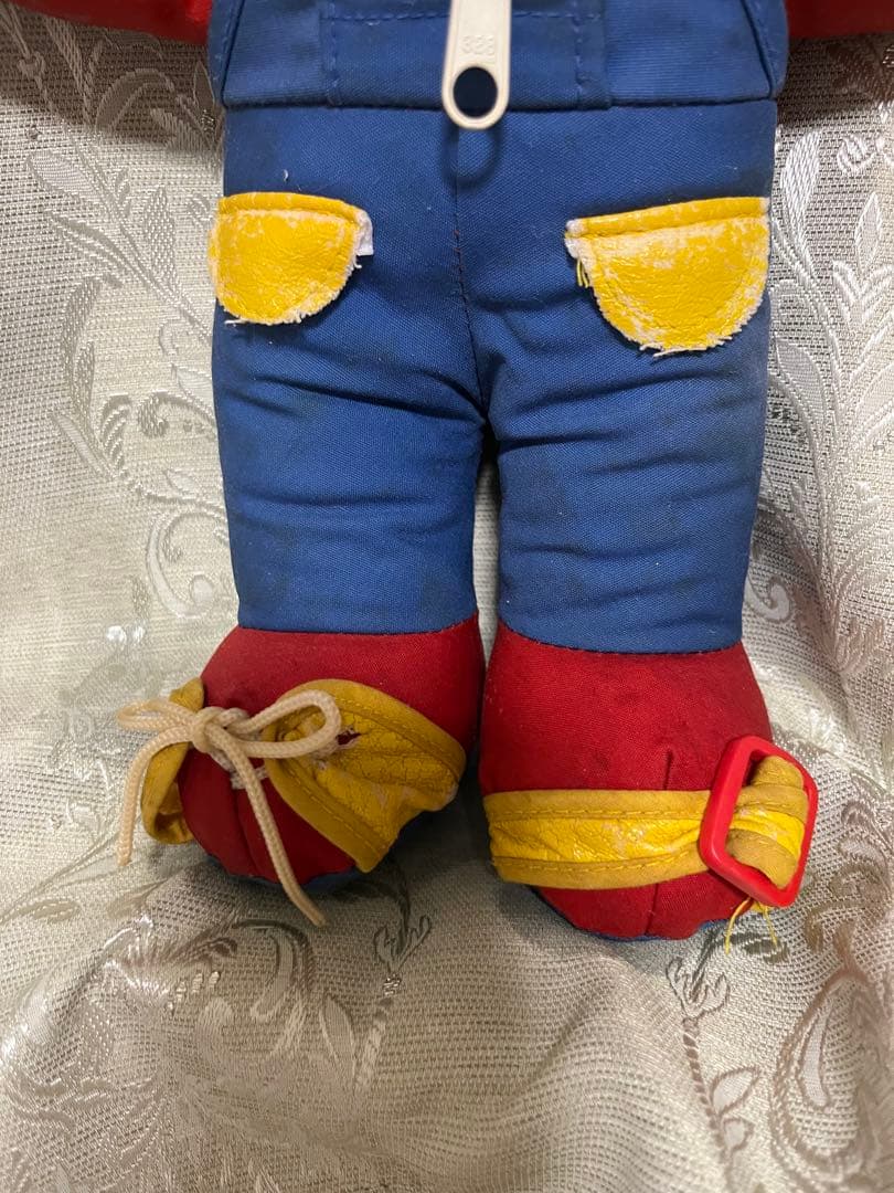 ヴィンテージ　レトロ　レアミッキーマウス ぬいぐるみ オーバーオール