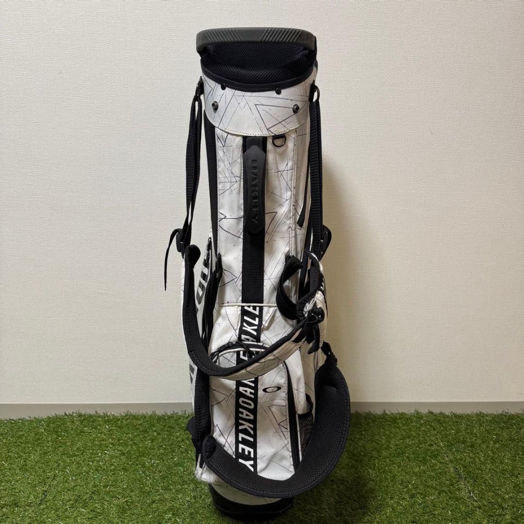 OAKLEY オークリー スタンド式 キャディバッグ ゴルフバック ホワイト