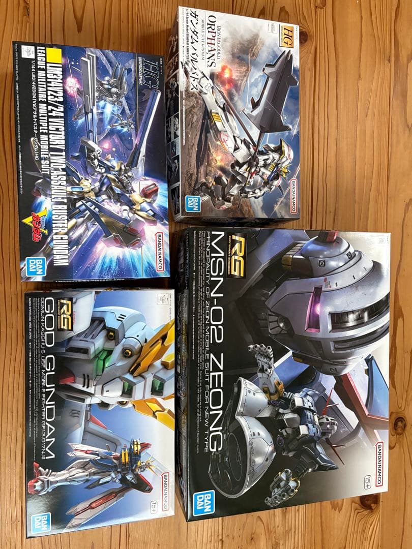 RG HG ガンプラ 4点セット