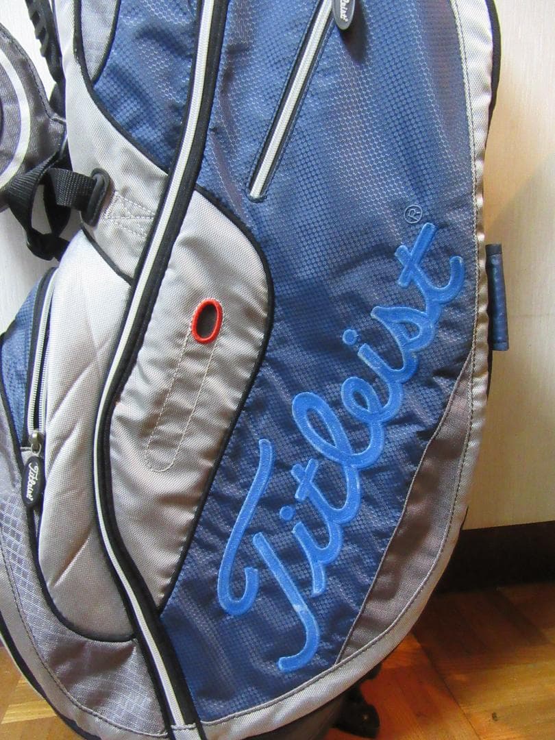 ★☆★タイトリスト★スタンドバック★フードなし★青／灰★☆★