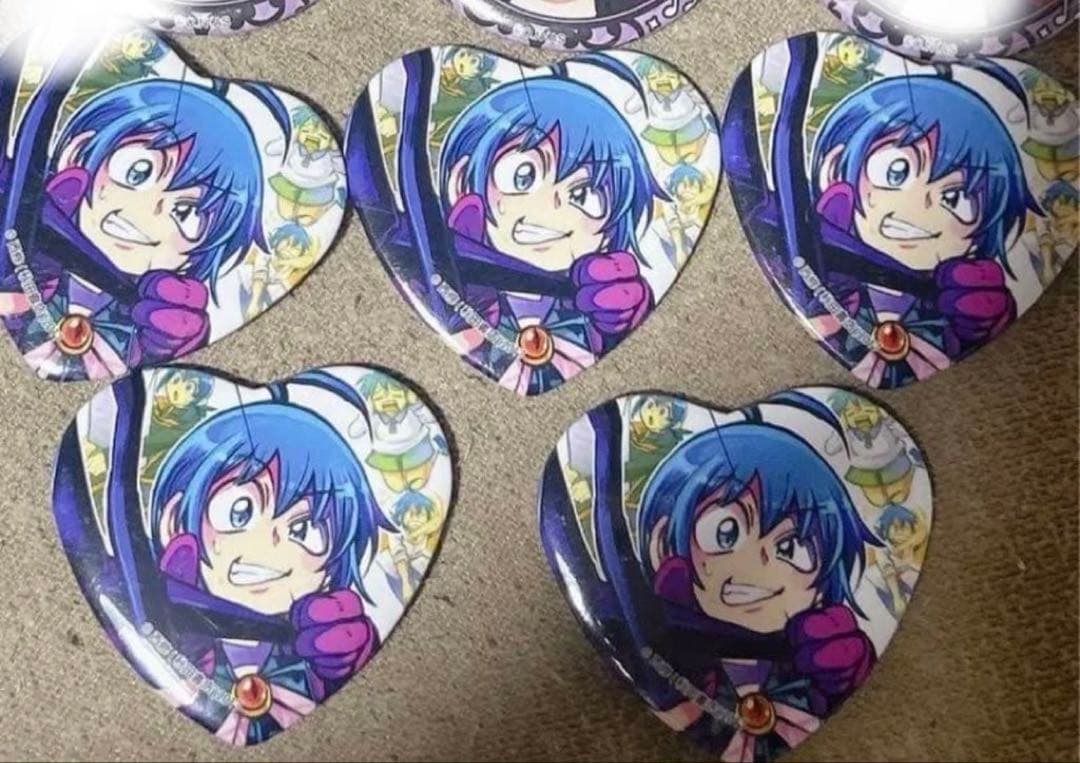 魔入りました！入間くん 魔入間 c99 トレーディングハート缶バッジ 5点