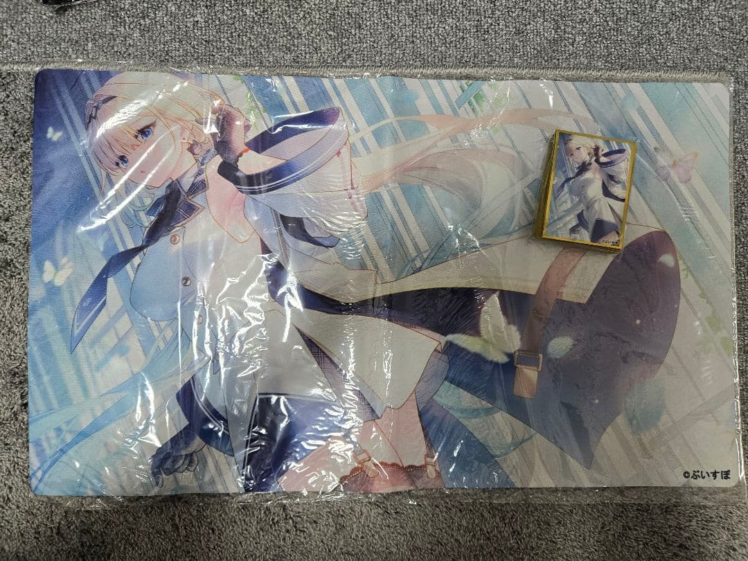 新品未開封【藍沢エマ】プレイマット+スリーブ