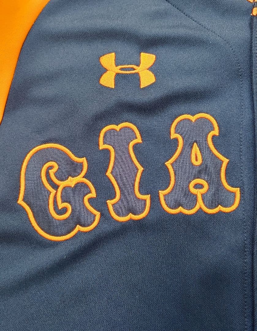 読売ジャイアンツ　坂本　橙魂　アンダーアーマー　ハイグレード　ユニフォーム　LG