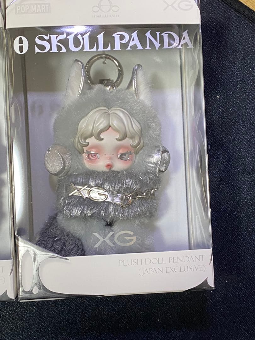 POP MART SUKULLPANDA XG ぬいぐるみキーホルダー 日本限定