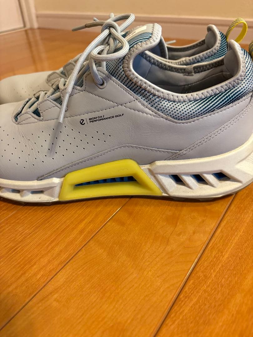 ecco ゴルフシューズ 43 EU ライトグレー/箱なし