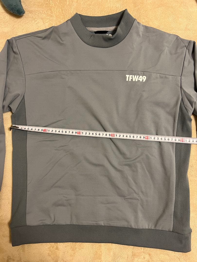 TFW49 ハーフモックネック　トレーナー