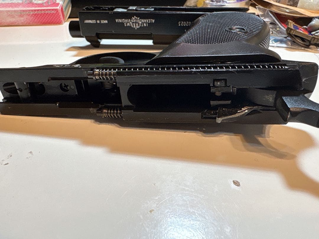 Walther P38-K 9mm ガスガン 用パーツ フレーム完品