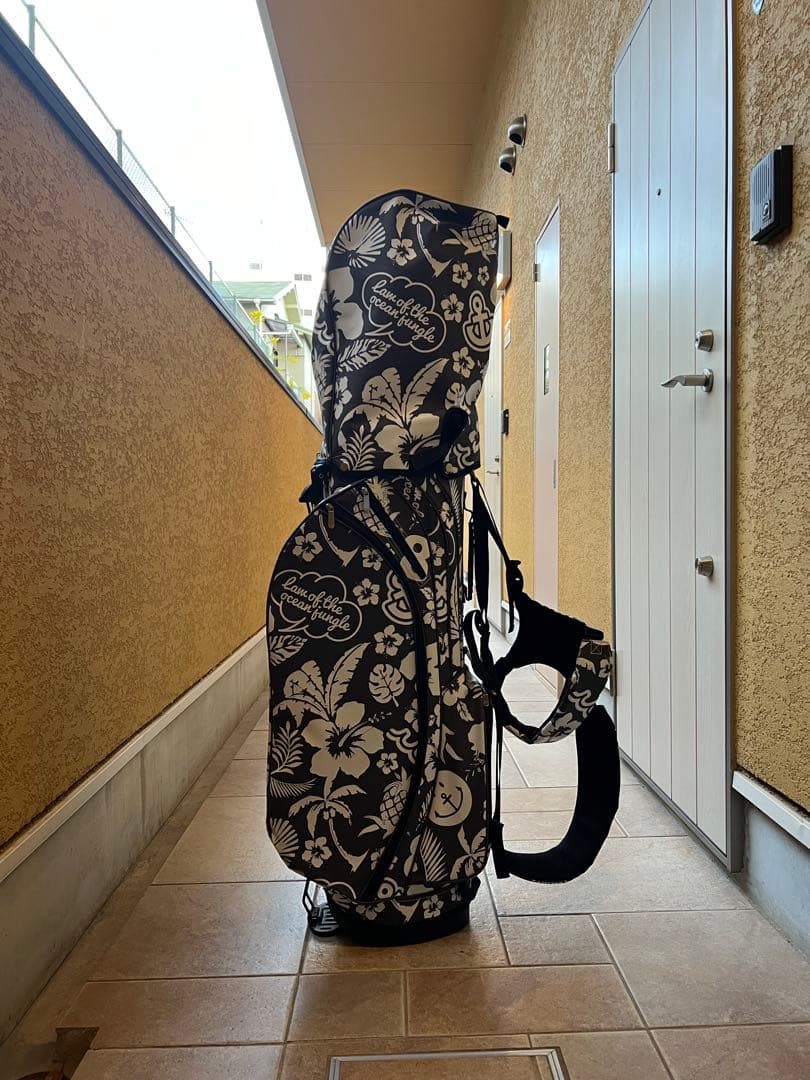 【未使用・極美品】muta キャディバック　スタンド　限定　アロハ柄